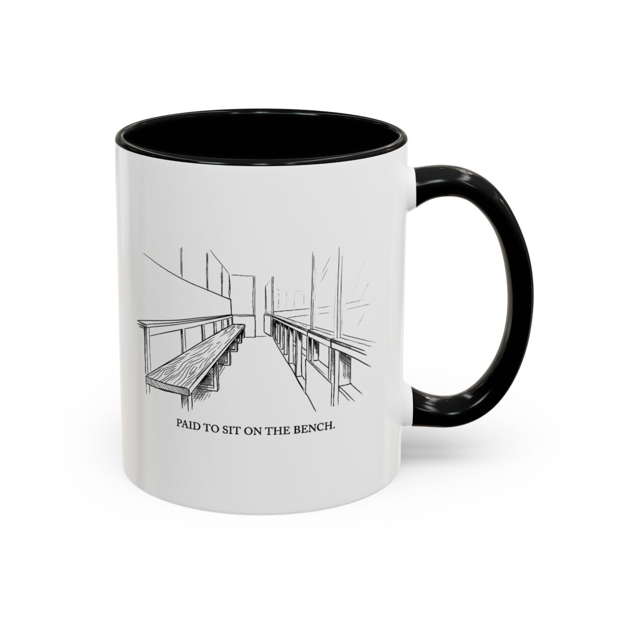 Paid To Sit On Bench — Mug