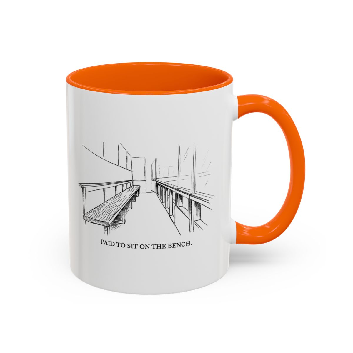 Paid To Sit On Bench — Mug