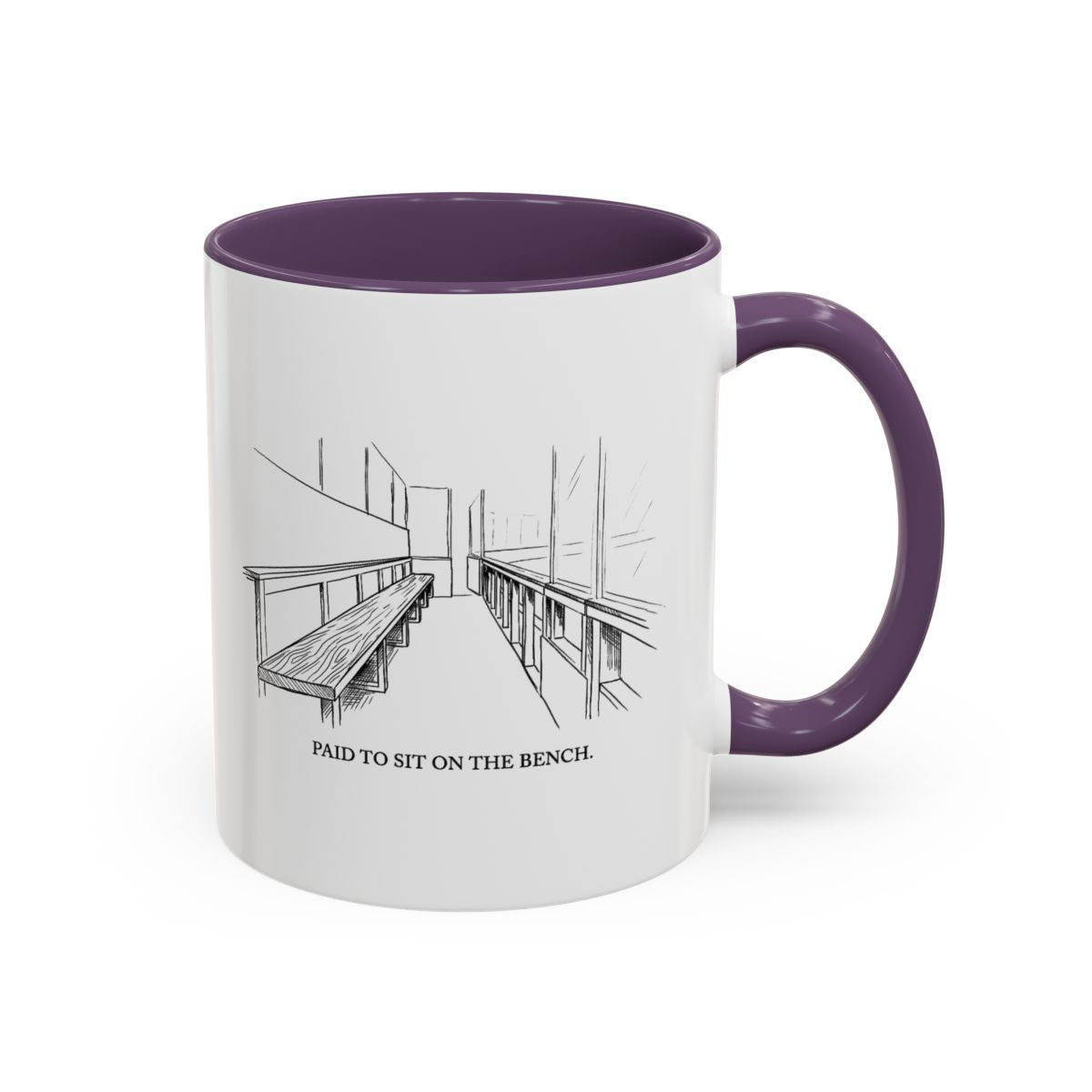 Paid To Sit On Bench — Mug