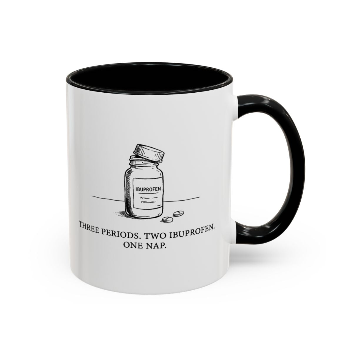 Periods and Ibuprofen — Mug