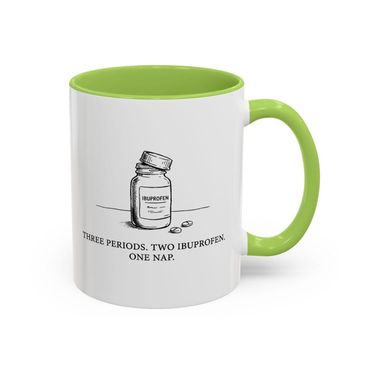 Periods and Ibuprofen — Mug